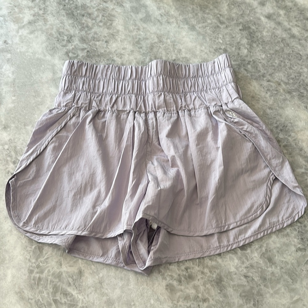 Free People Movement The Way Home Shorts, Lavender, Size M
